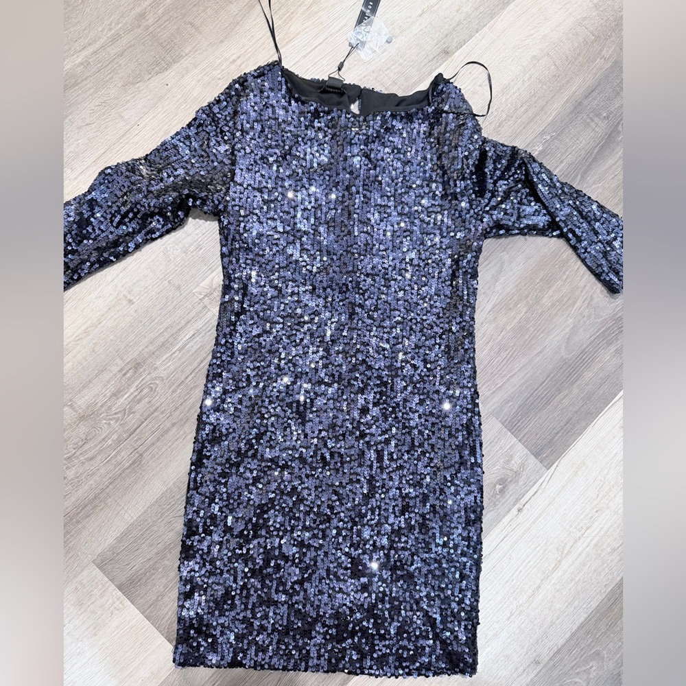 Sequin Dress Blue